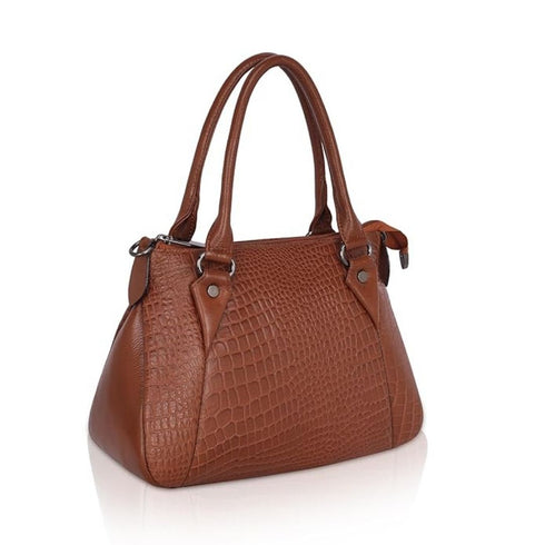 Lakshmika Croco Genuine Leather Women Bag Hive
